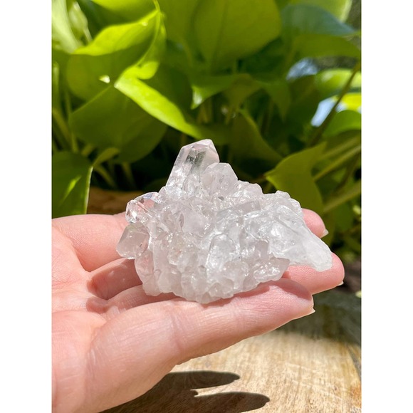 High Grade Brazilian Clear Quartz Cluster - Picture 3 of 11